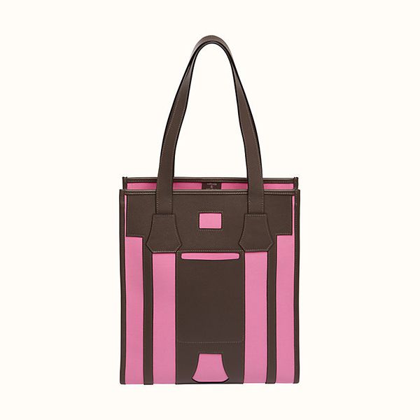 エルメス☆クロシェット トートバッグ コピー キャンバス レザー H1066848 B3